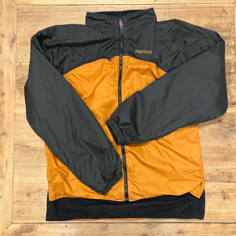 Cool weather outer by Marmot. Super sharp!